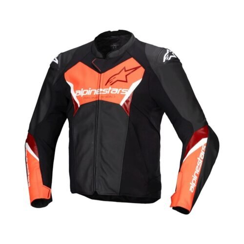 ALPINESTARS Faster V3 Leather Motorcycle Jacket