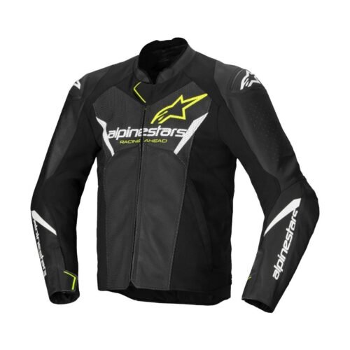ALPINESTARS Faster V3 Airflow Leather Motorcycle Jacket