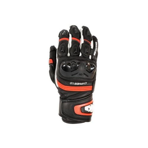 OXFORD Men's Cypher 1.0 Short Leather Motorcycle Gloves