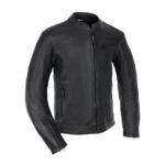 OXFORD Henlow Leather Men‘s Motorcycle Jacket