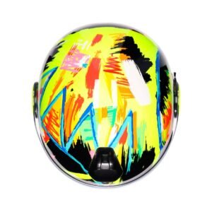 AGV Eteres E2206 Rossi Winter Test 2019 Open Face Helmet - Image 7