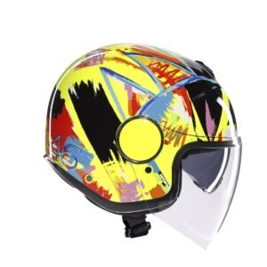 AGV Eteres E2206 Rossi Winter Test 2019 Open Face Helmet - Image 3
