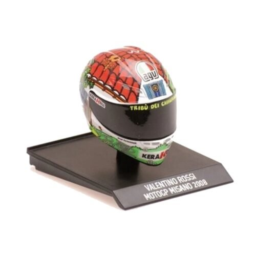 VR46 CLASSIC 2008 Misano GP 1/10 Mini Helmet