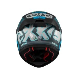 AXXIS Fenix Angry Face C7 Full Face Motorcycle Helmet - Image 4