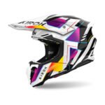 AIROH Twist 3 Rainbow Motocross Helmet