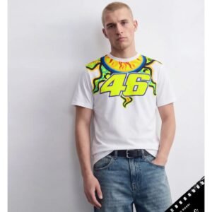 VR46 Sole Luna 46 Heritage T-Shirt - Image 4