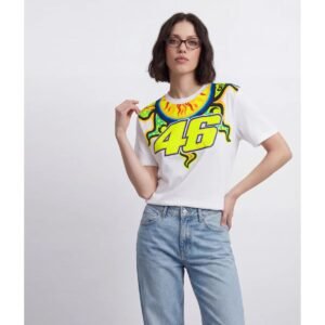VR46 Sole Luna 46 Heritage T-Shirt - Image 3