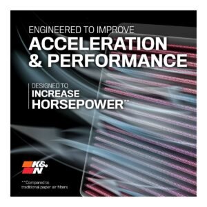 K&N High-Flow Powersports Yamaha Engine Filter - Image 2