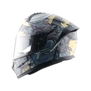 VEGA Zap Dual Visor Medusa Full Face Helmet